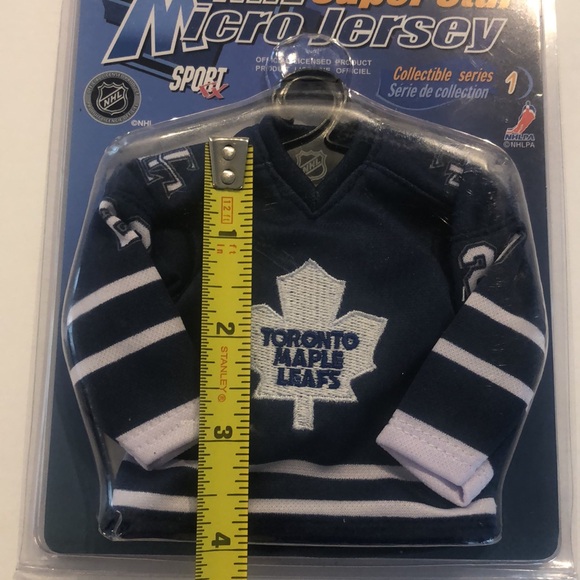 SPORTFX NHL SUPER STAR MICRO JERSEY SERIES 1 HALL OF FAMER ED BELFOUR #20 - Picture 4 of 5